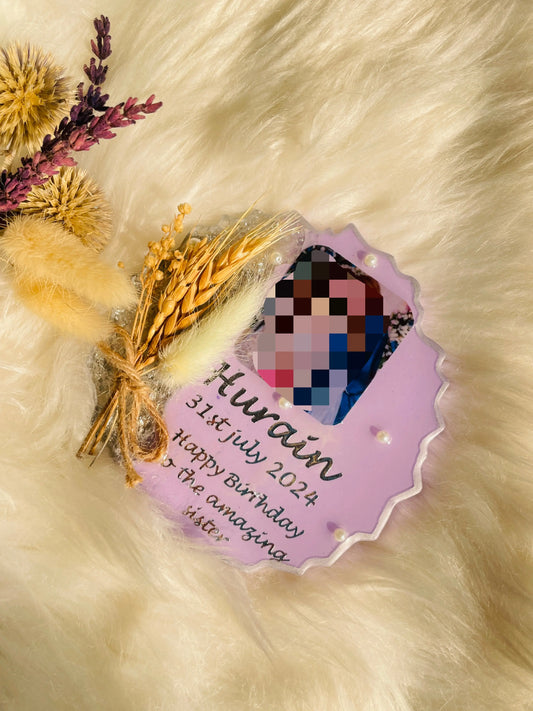 Birthday Photo Coaster The Craft Queen