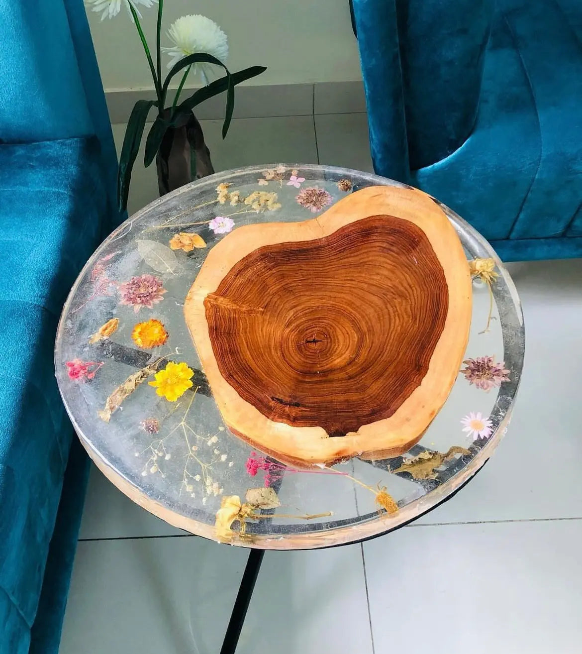 Floral Wooden The Craft Queen