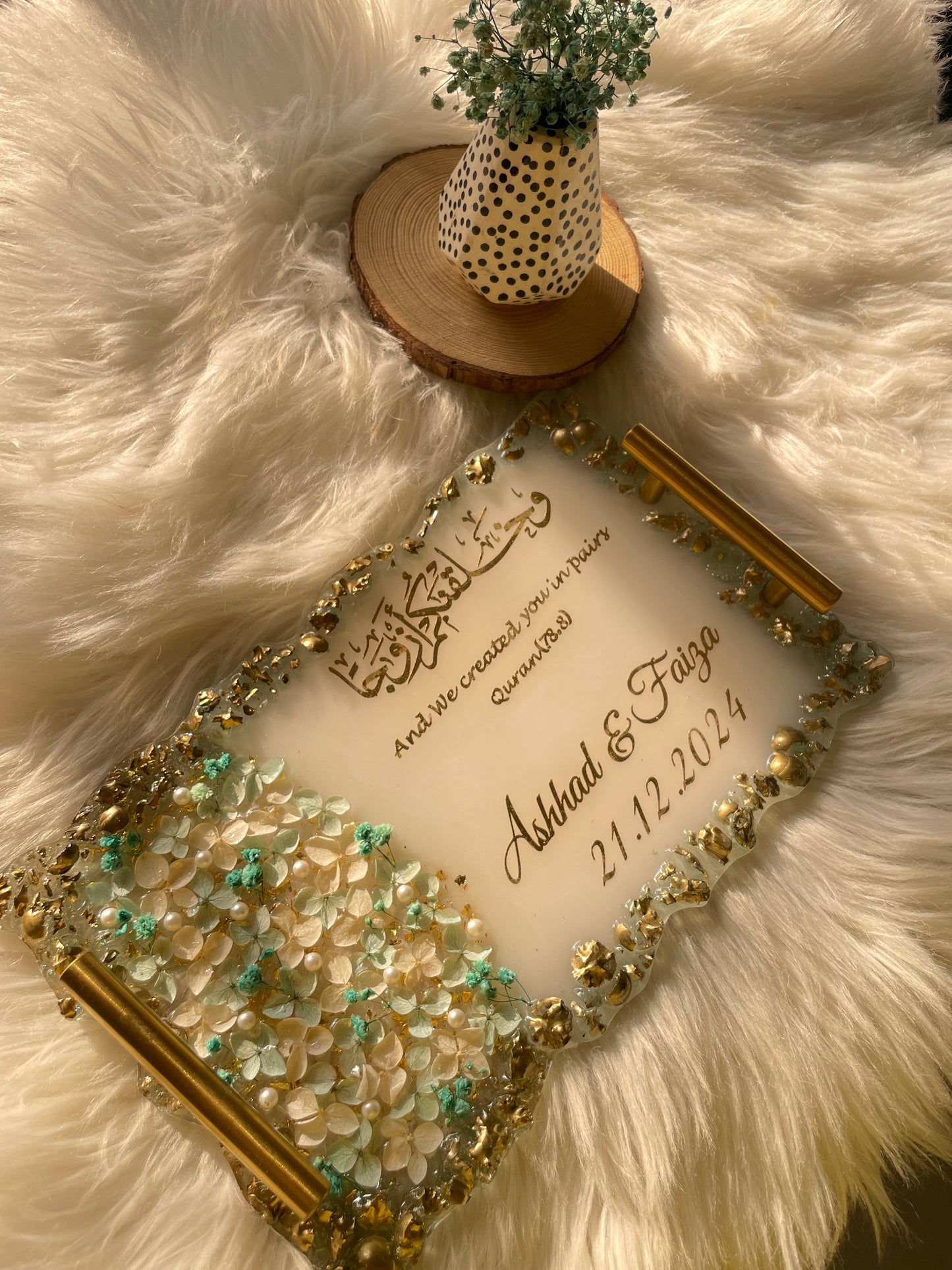 Greenish Tray The Craft Queen