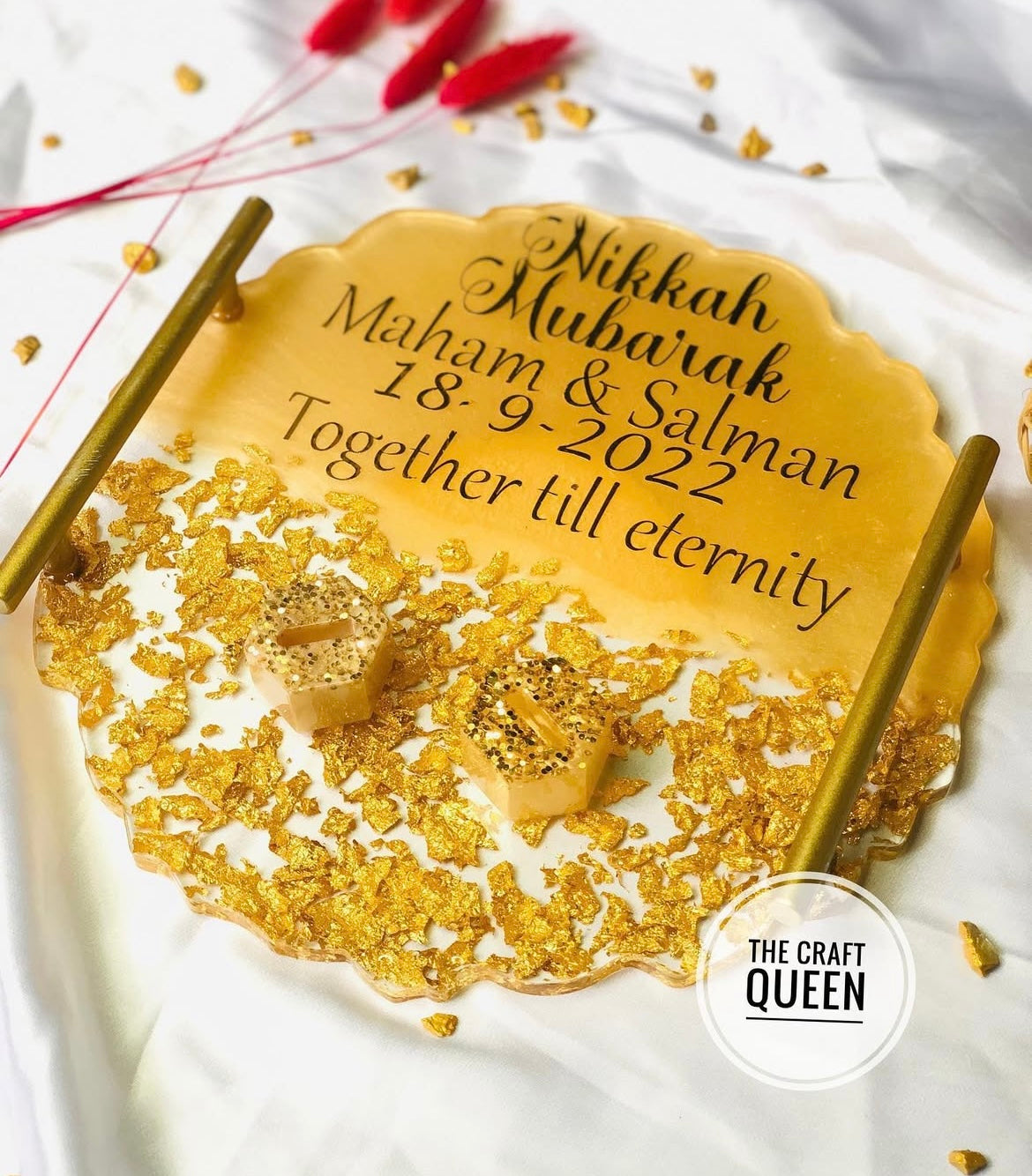 Golden Tray The Craft Queen