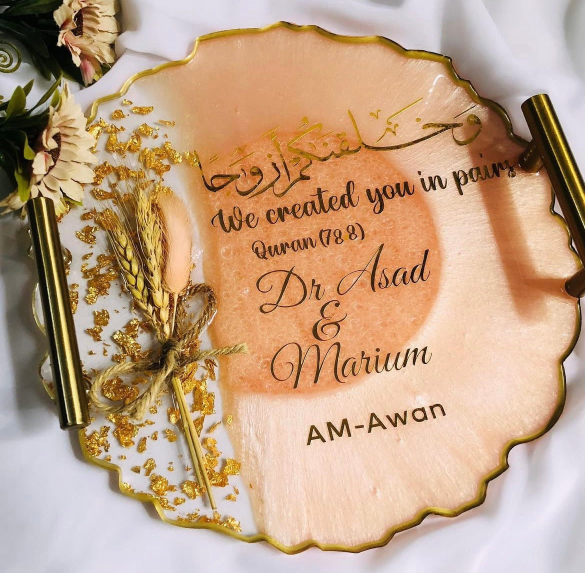 Peach Tray The Craft Queen