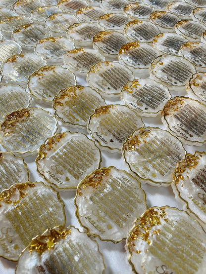 Wedding Favor Gold and White The Craft Queen