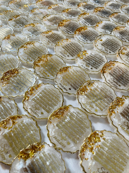 Wedding Favor Gold and White The Craft Queen