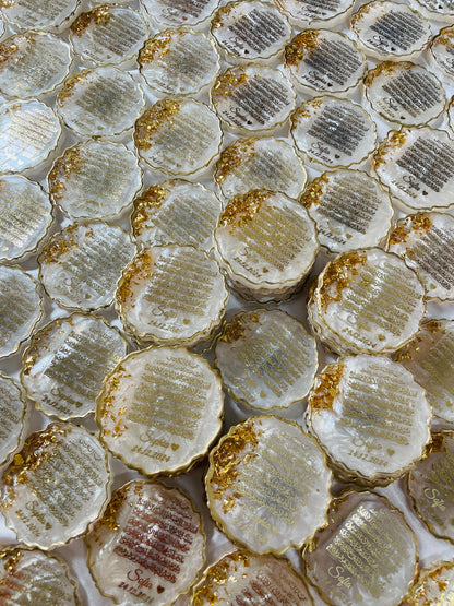 Wedding Favor Gold and White The Craft Queen