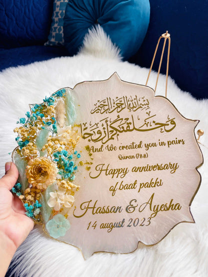Anniversary Plaque The Craft Queen