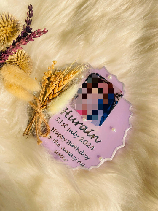 Birthday Photo Coaster The Craft Queen