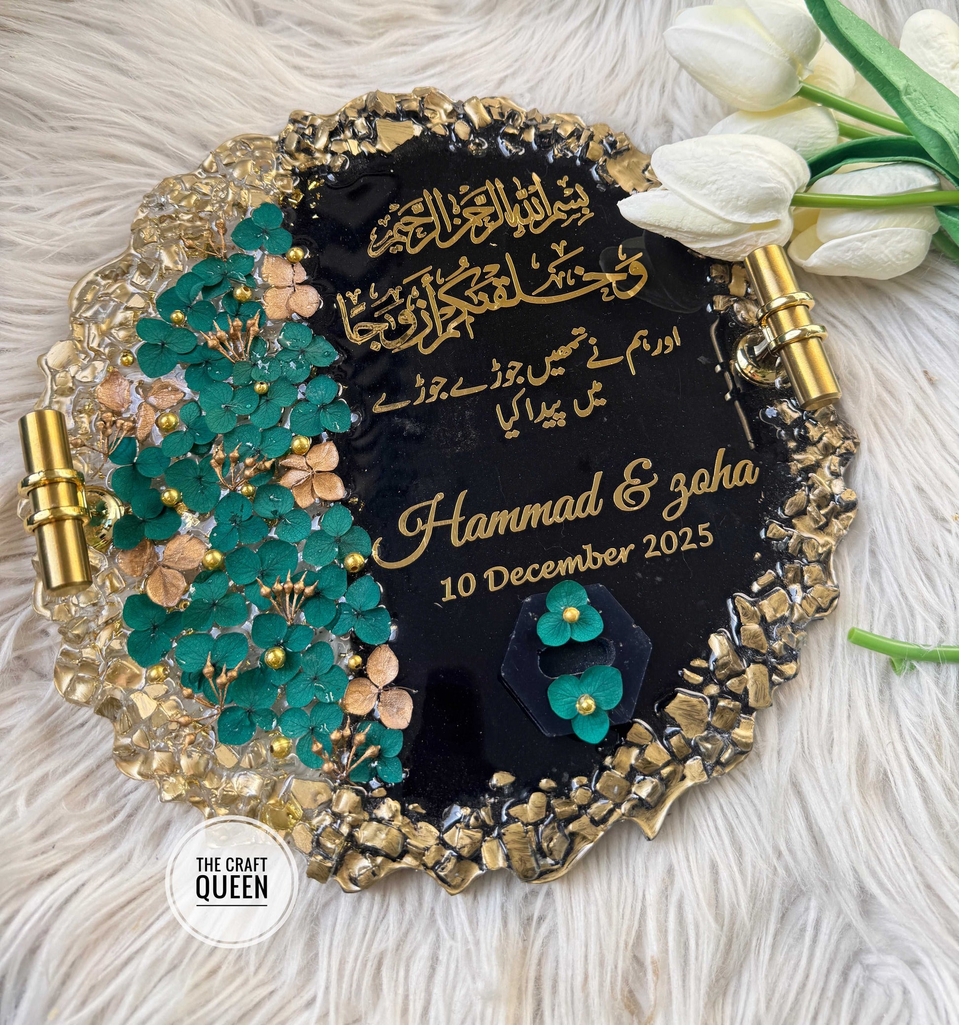 A luxurious Islamic keepsake for Nikah & Wedding memories