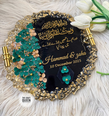 A luxurious Islamic keepsake for Nikah & Wedding memories
