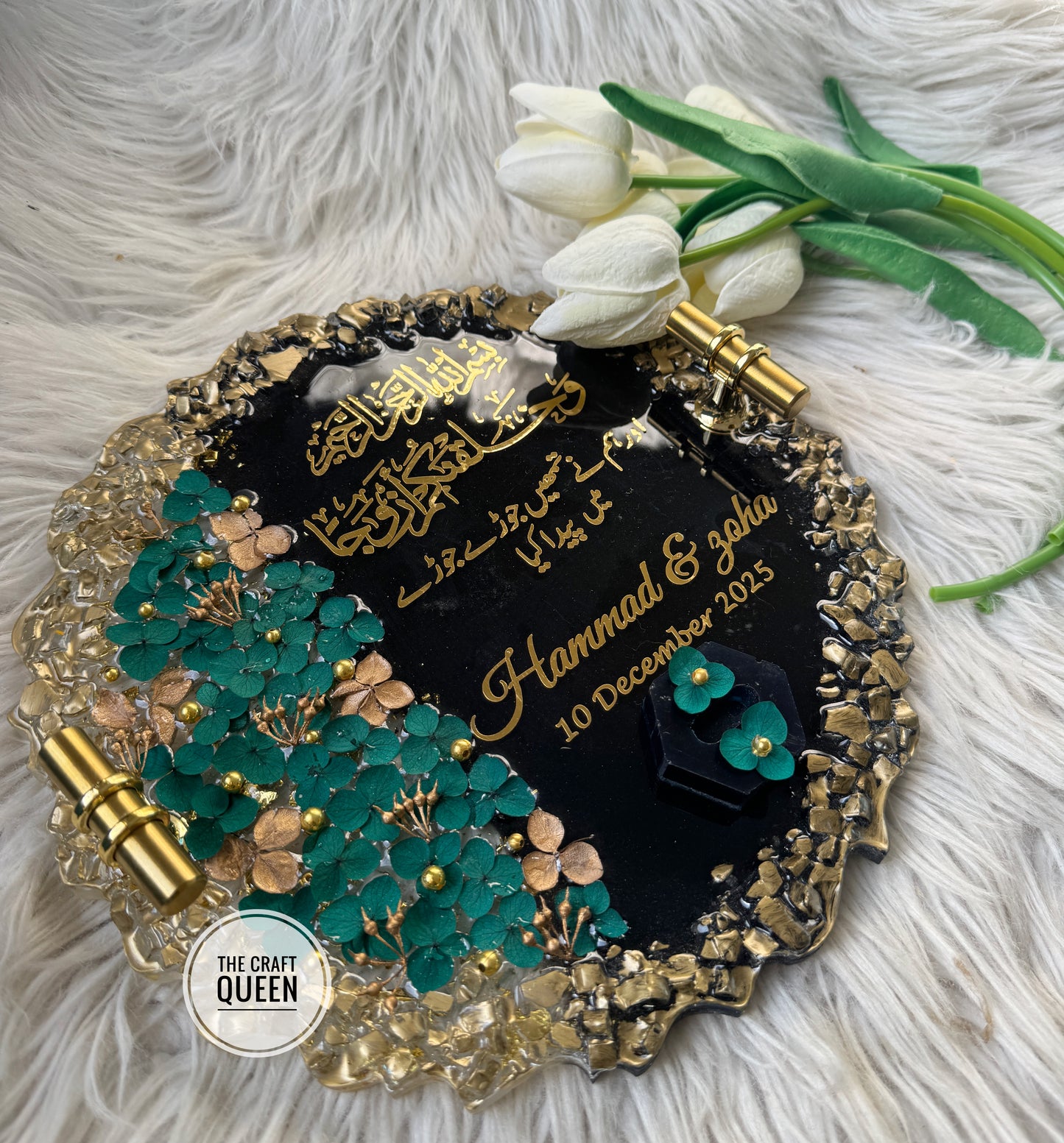 A luxurious Islamic keepsake for Nikah & Wedding memories