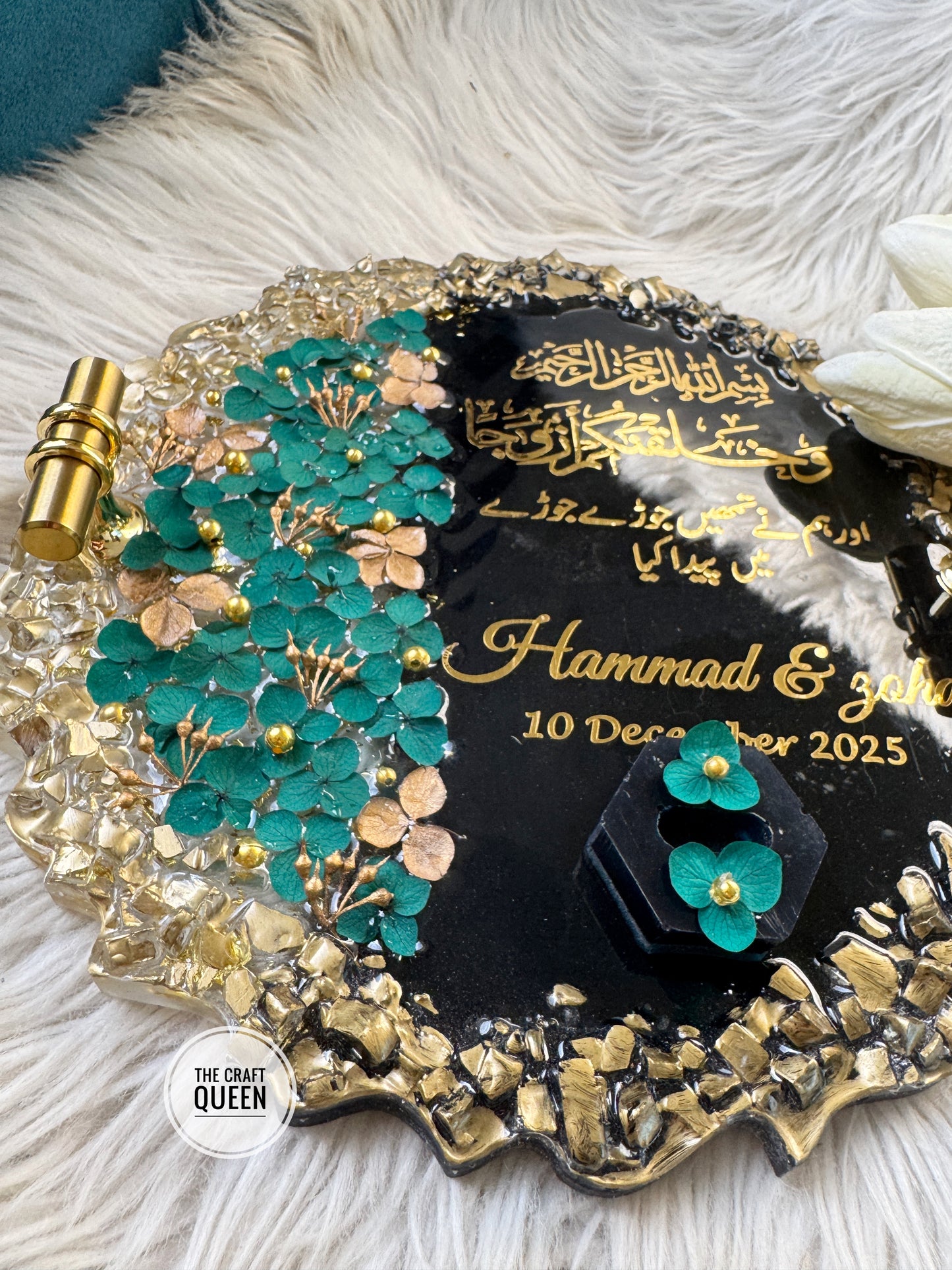 A luxurious Islamic keepsake for Nikah & Wedding memories