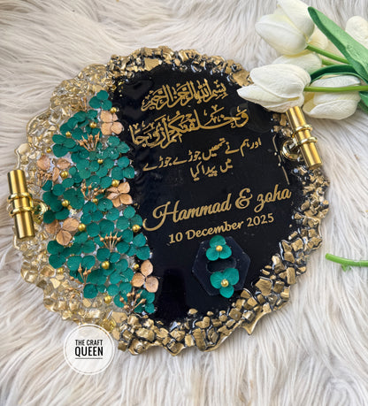 A luxurious Islamic keepsake for Nikah & Wedding memories