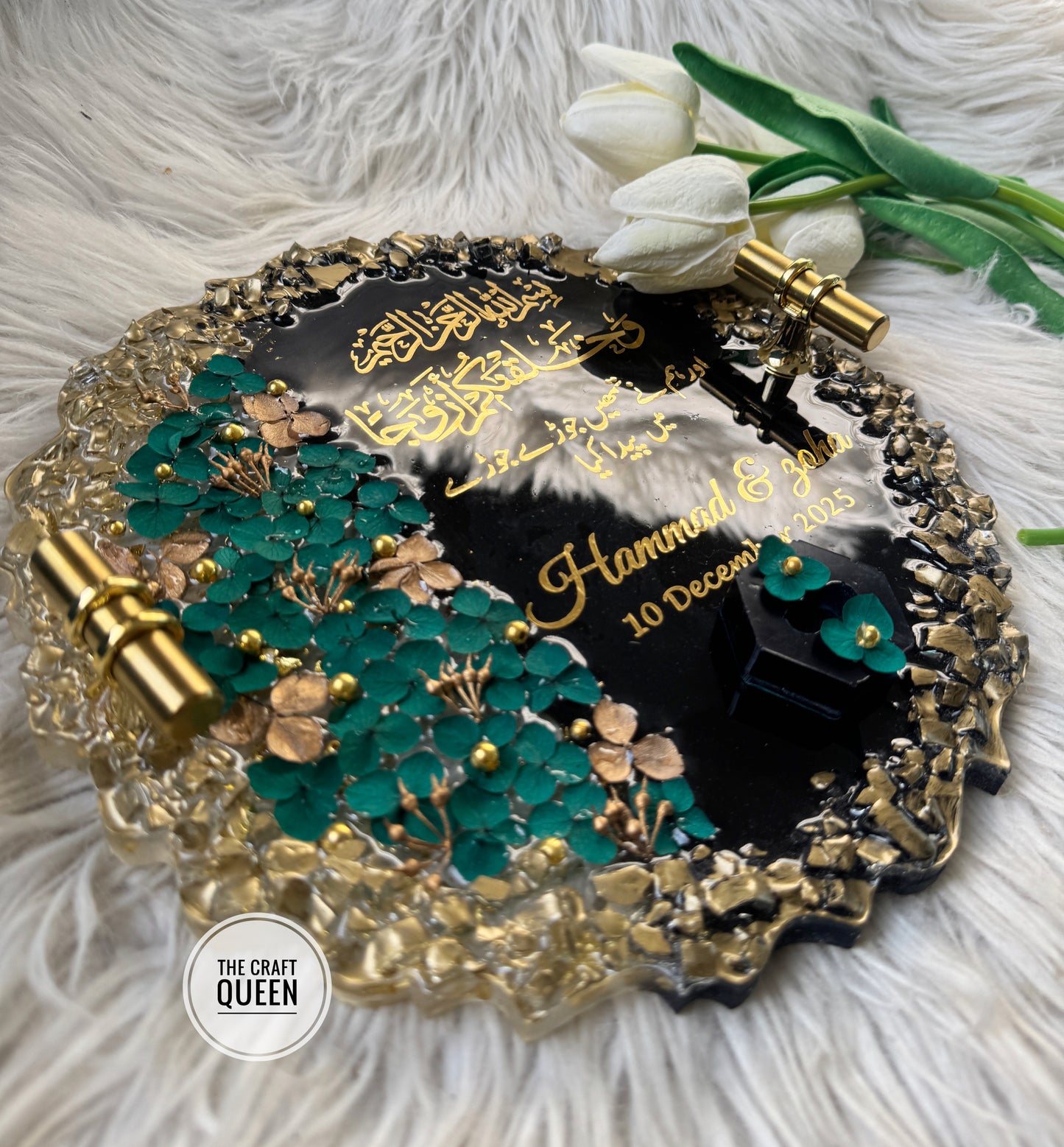 A luxurious Islamic keepsake for Nikah & Wedding memories